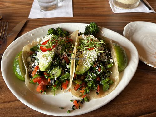 Vegetable tacos   at Palmilla Cocina y Tequila in Newport Beach