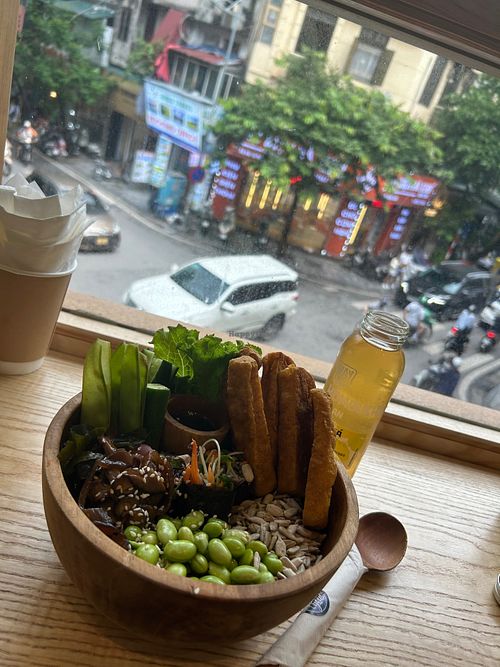 Tokyo Bowl at iVegan Supershop Old Quarter Hanoi - Healthy Plant Based Cafe in Hanoi