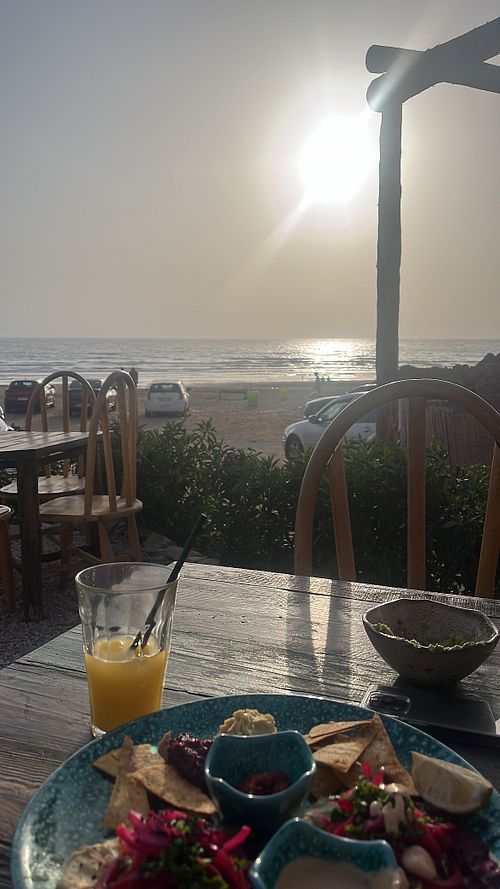   at Café Blue Wave in Anza