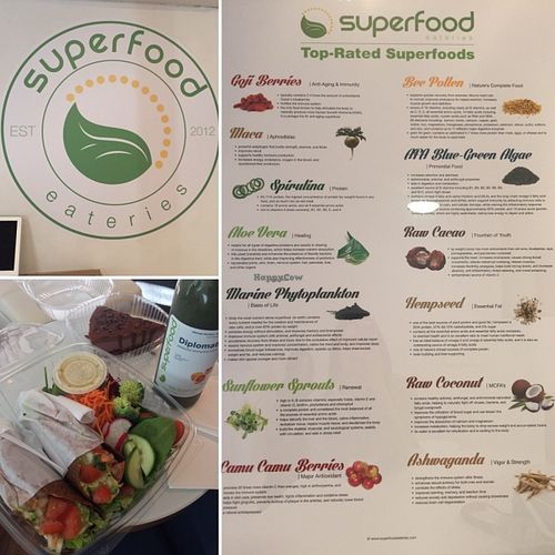 Nov 2016 at Superfood Eateries in Toronto