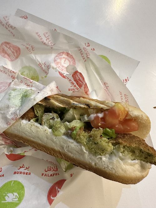 Falafel sandwich  at Lime Fresh Restaurant - Maybe closed in Doha