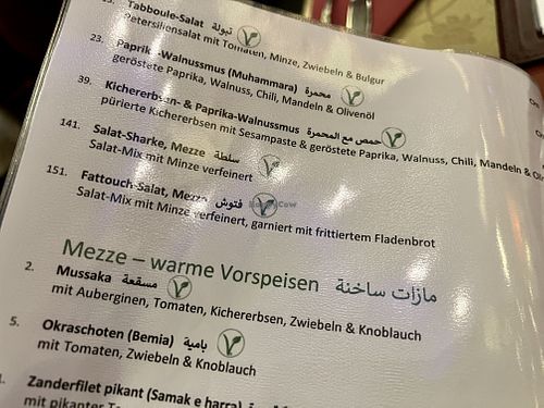 lots of vegan options at Domino in Bern