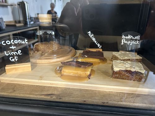 VG cakes   at The Station Coffee + Kitchen in Stokesley