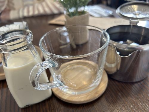 Breakfast tea   at The Station Coffee + Kitchen in Stokesley