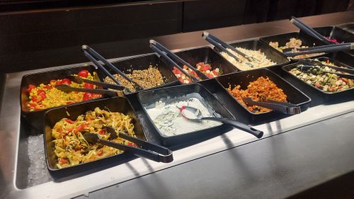 lots of salads, main courses  at Xiao in Bornheim