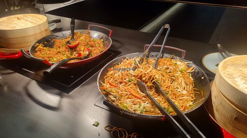 lots of salads, main courses  at Xiao in Bornheim