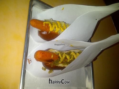 Frizi Carrot Dog! at Fritzi Chicken in Los Angeles