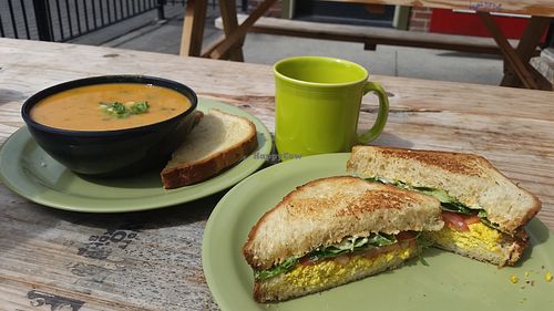 Breakfast sandwich  at The Angry Baker - Olde Towne East in Columbus