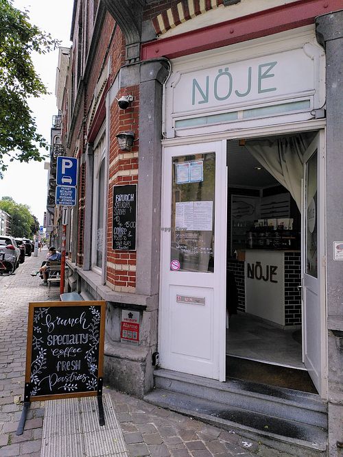 Entrance at Nöje   in Brussels