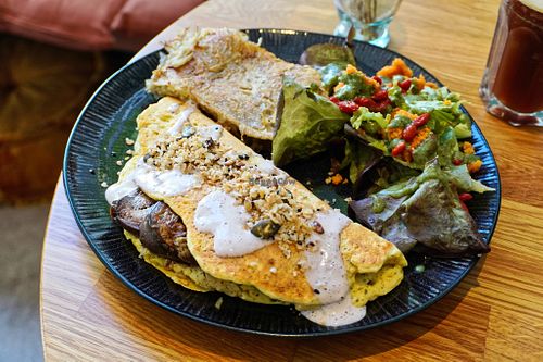 Omelette at Nöje   in Brussels