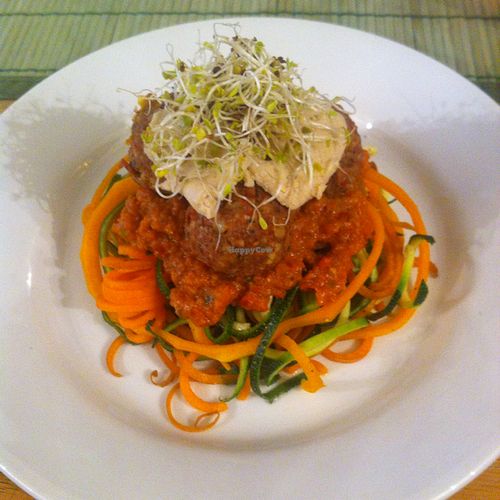 raw meatballs at Samphire Brasserie in Plymouth