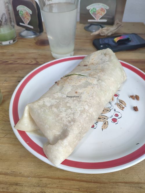 Burrito de pastor vegano at Kuxtal Ti' Neek' in Metepec