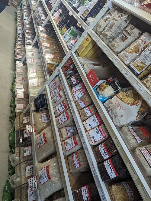 Dried goods at Bin Inn in Hastings