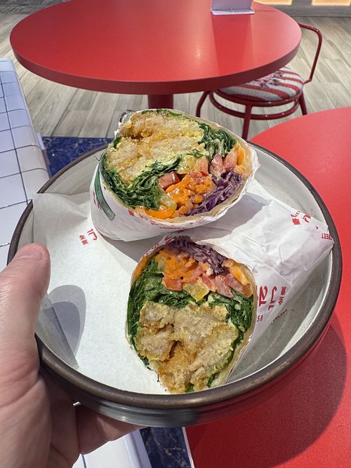 Chuckled wrap   at V Street - Emsphere in Bangkok