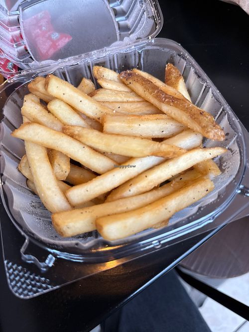 Salt & pepper fries  at Dough & Co Pizza in Huntington