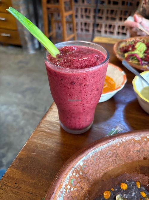 Very berry smoothie    at La Chilaqueria  in Puerto Vallarta
