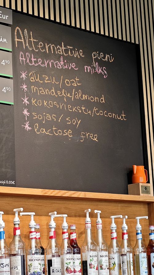  at Caffeine - Aspazijas in Riga