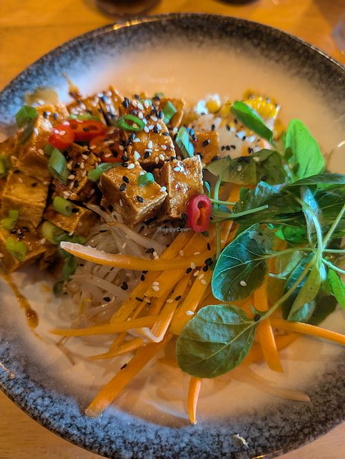 Donburi tofu at OKA Tapasu  in Carlisle