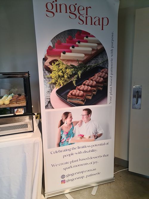  at GingerSnap Patisserie in West Melbourne