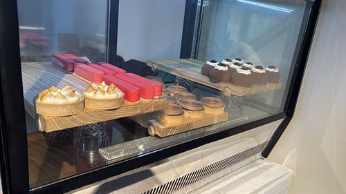 Cabinet  at GingerSnap Patisserie in West Melbourne