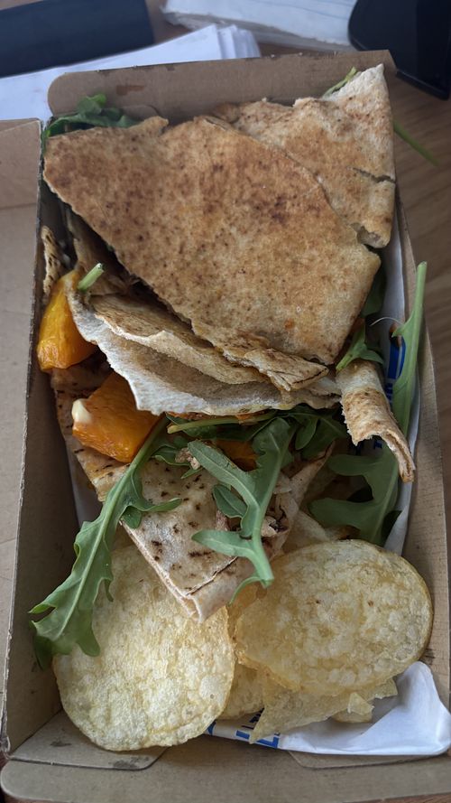 Gagas kimchi toastie - delicious! They’ve are doing a pop up. Check them out  at GingerSnap Patisserie in West Melbourne