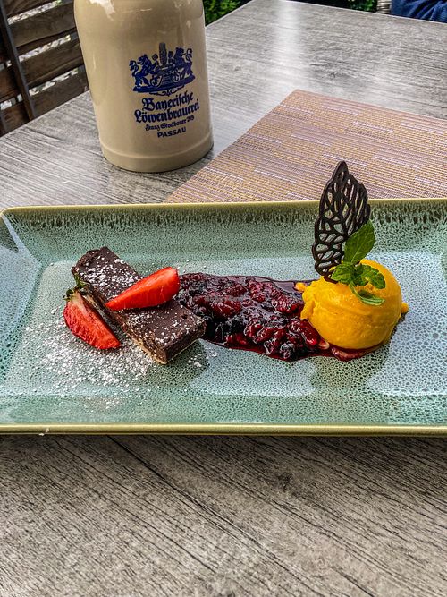   at Restaurant Postwirt in Bad Fuessing