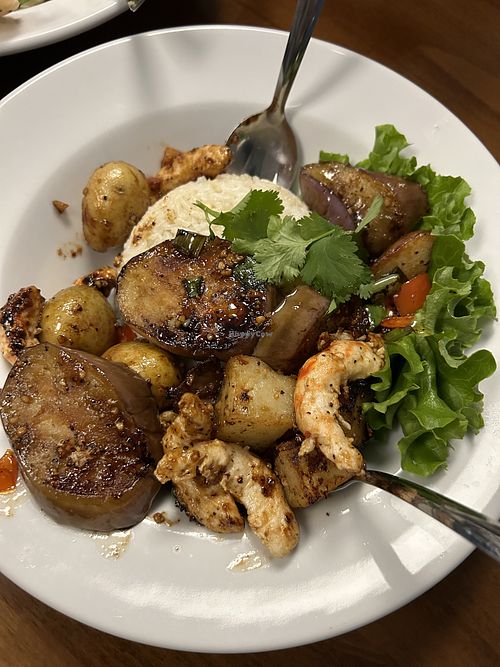 Lemongrass rice aroma   at Vegan Fresh 2U in Rancho Cordova