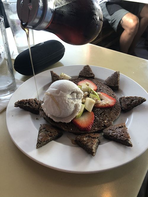 Buckwheat Pancakes  at Bread and Chocolate Vegan Bistro in George Town