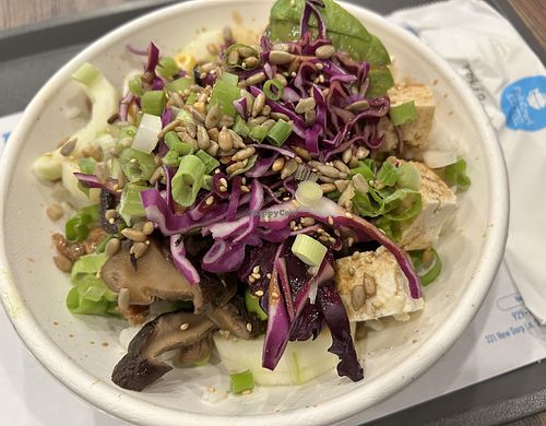 Vegan of the sea bowl  at PokéBowl Station in New York City