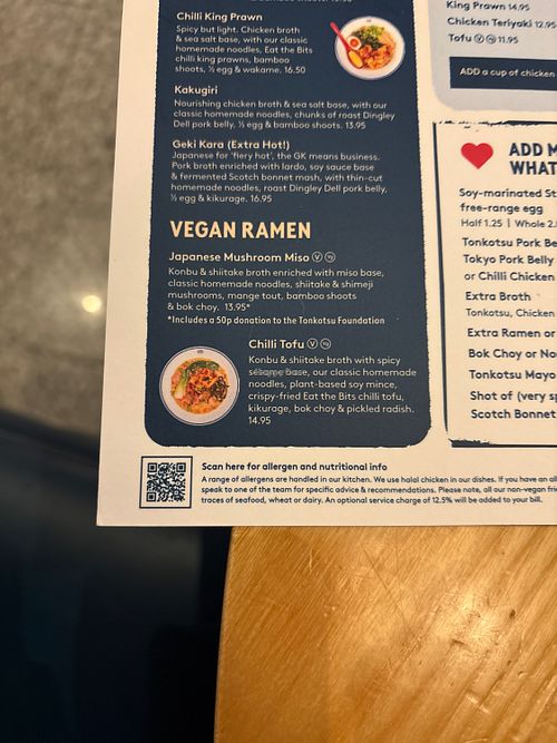   at Tonkotsu in East London