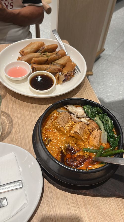 Tofu & Mushroom Kare Kare  at Manam - Gateway Mall in Quezon City