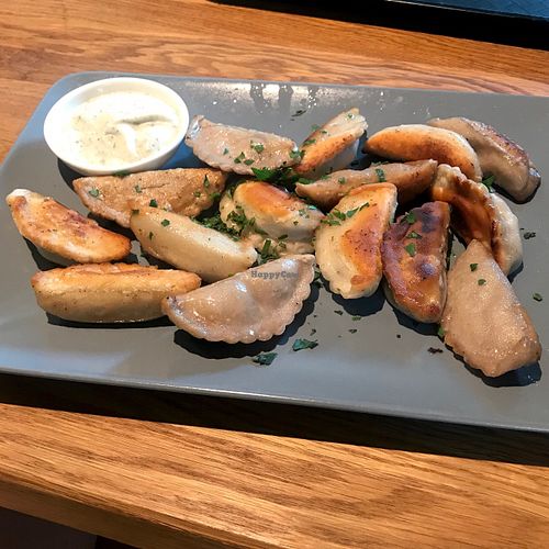 Vegan dumplimgs at Momos - Organic Veggie Dumplings in Berlin