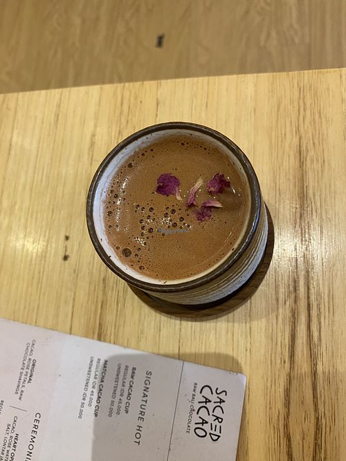 Ceremonial Cacao (Heart opener)  at Sacred Cacao in Gianyar