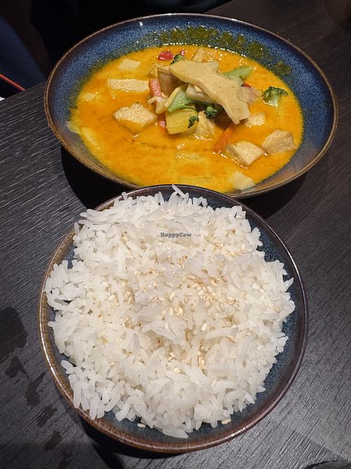 Vegan curry  at Pho 179 in Sunderland