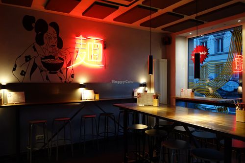 Seating area at Nori Ramen & Noodlebar in Saarbrucken