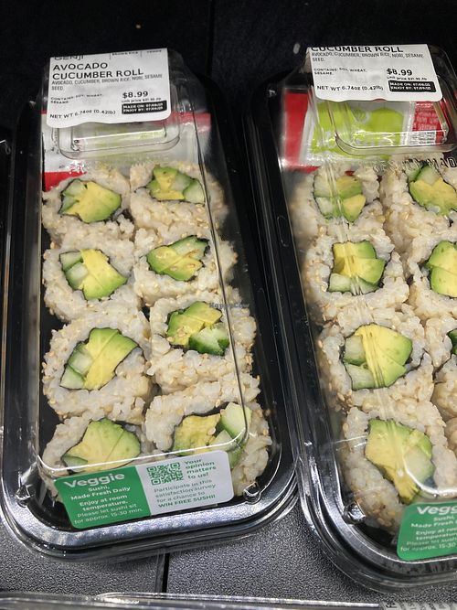 Brown rice veg sushi at Genji - North Bethesda in North Bethesda