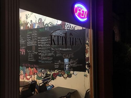 Kitchen 17 front window at Kitchen 17 in Chicago