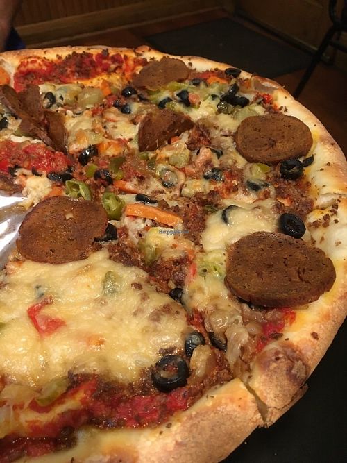 Kitchen 17 Loaded pizza at Kitchen 17 in Chicago