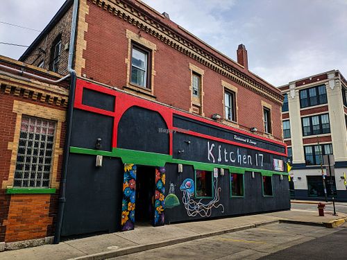 Outside of Kitchen 17 at Kitchen 17 in Chicago