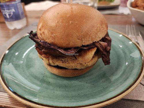 Ceci at Pota Mountain Burger in Ponte Di Legno