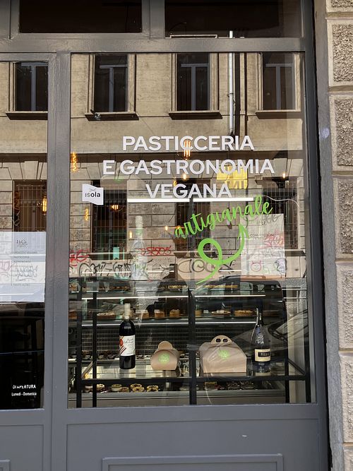 Window  at Ko.bo Vegan in Milan