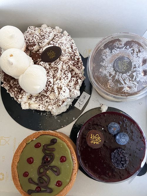 Pastries  at Ko.bo Vegan in Milan