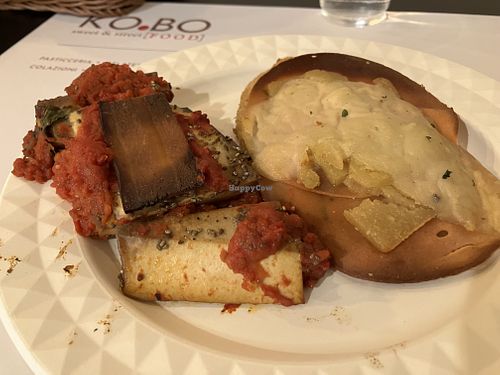 Savory gastronomy   at Ko.bo Vegan in Milan