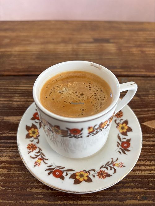 Oat milk cortado   at Kamoli in San Juan