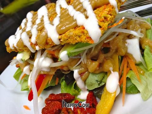 Veggie Sandwich at Rasayana Raw Food Cafe in Bangkok