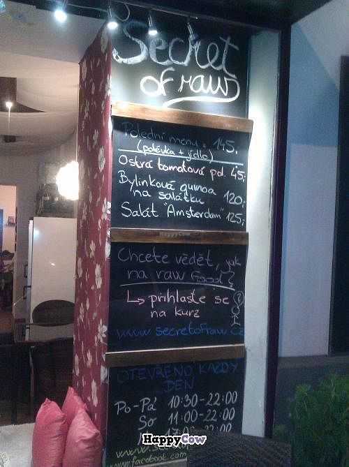 Secret of Raw in Prague, Czech Republic at Secret of Raw in Prague