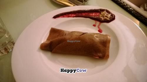 pancake at Secret of Raw in Prague