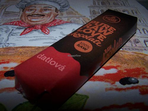 Raw chocolate at Secret of Raw in Prague