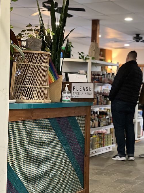 Interior as you enter   at Harana Market in Accord