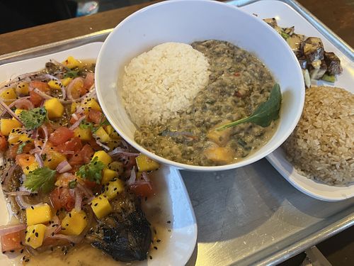 Coconut stew  at Harana Market in Accord